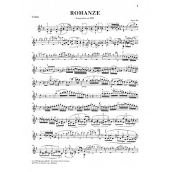 ROMANZEN FÜR VIOLINE UND ORCHESTER OP.40 UND 50