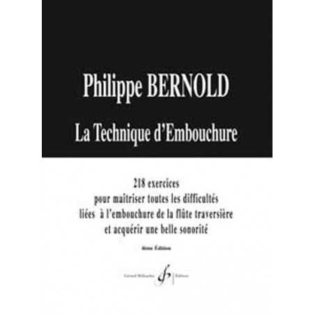 LA TECHNIQUE D'EMBOUCHURE
