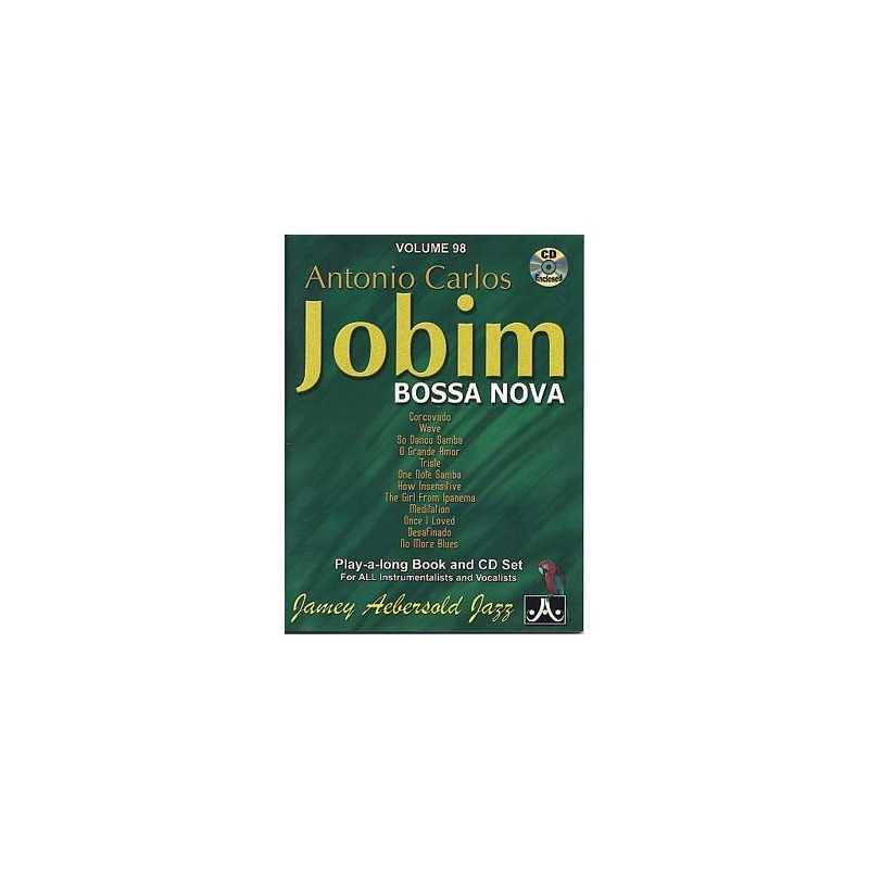 AEBERSOLD VOL.98 ANTONIO CARLOS JOBIM BOSSA NOVA (+CD)