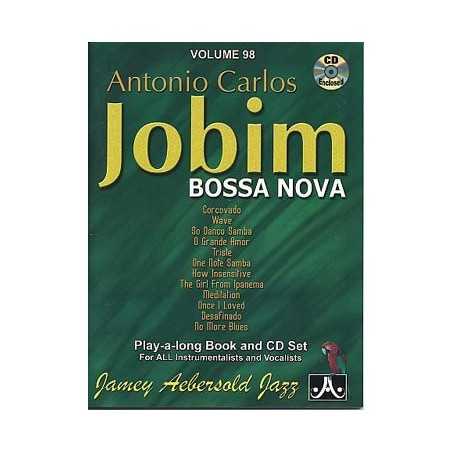 AEBERSOLD VOL.98 - ANTONIO CARLOS JOBIM BOSSA NOVA (+CD)