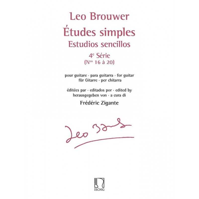 ÉTUDES SIMPLES (ESTUDIOS SENCILLOS) SÉRIE 4