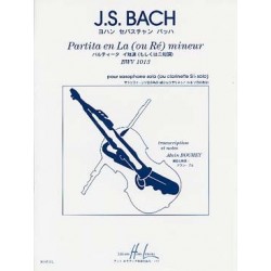 J.S. BACH Partita en La (ou Ré) mineur (Saxophone)