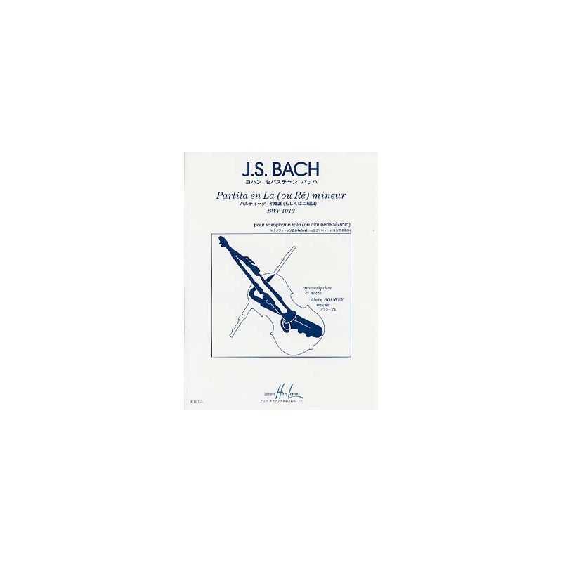 J.S. BACH Partita en La (ou Ré) mineur (Saxophone)