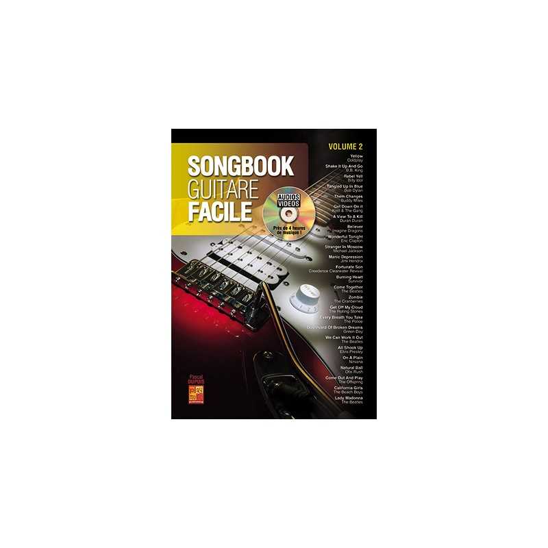 SONGBOOK GUITARE FACILE - VOLUME 2 (+CD)