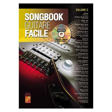 SONGBOOK GUITARE FACILE - VOLUME 2 (+CD)