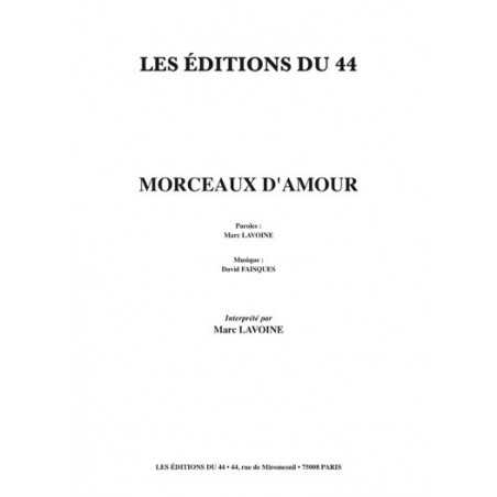 MORCEAUX D'AMOUR