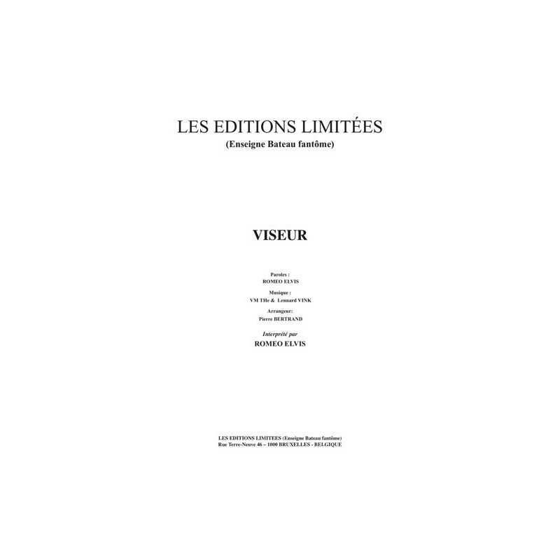 Partition VISEUR ROMEO ELVIS