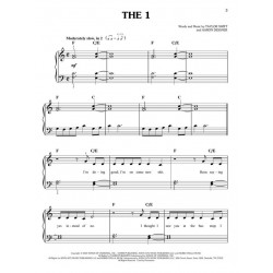 TAYLOR SWIFT - FOLKLORE (EASY PIANO)