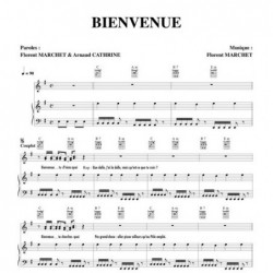 Partition BIENVENUE Florent MARCHET