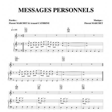 MESSAGES PERSONNELS