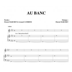 Partition AU BANC Florent MARCHET
