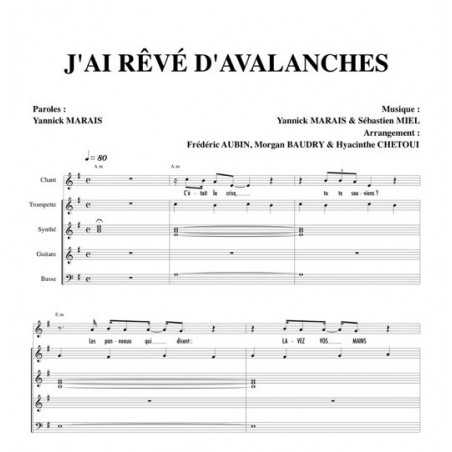 J'AI RÊVÉ D'AVALANCHES