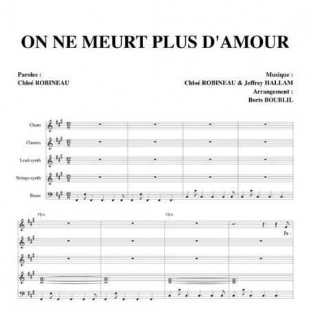 ON NE MEURT PLUS D'AMOUR