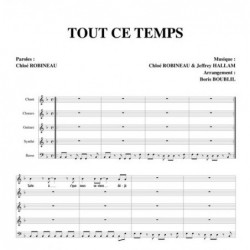 Partition TOUT CE TEMPS ROBI