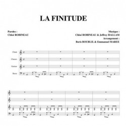 Partition LA FINITUDE ROBI