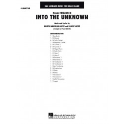 Partition INTO THE UNKNOWN (BRASS BAND) DISNEY