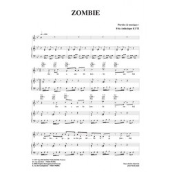 Partition ZOMBIE Fela Kuti