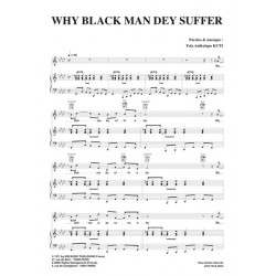 Partition WHY BLACK MAN DEY SUFFER Fela Kuti