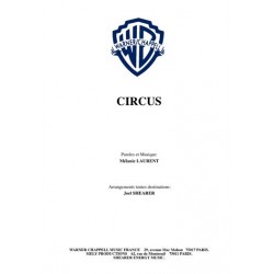 Partition CIRCUS LAURENT Mélanie