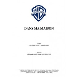 Partition DANS MA MAISON MAÉ Christophe