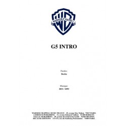 Partition G5 INTRO BOOBA