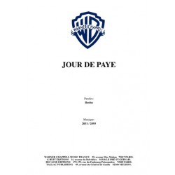 Partition JOUR DE PAYE BOOBA