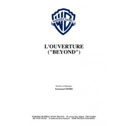 Partition L'OUVERTURE (BEYOND) MOIRE Emmanuel