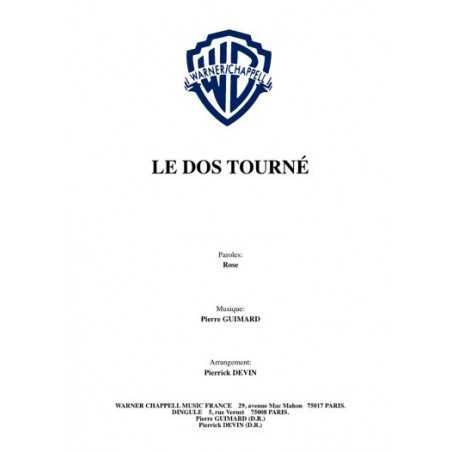 LE DOS TOURNÉ