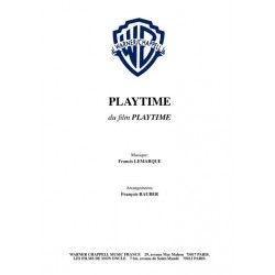 Partition PLAYTIME LEMARQUE Francis