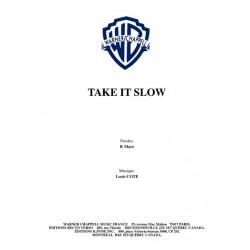 Partition TAKE IT SLOW K.MARO