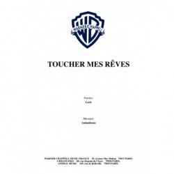 Partition TOUCHER MES RÊVES LECK
