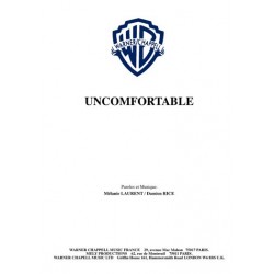 Partition UNCOMFORTABLE LAURENT Mélanie