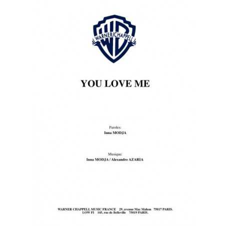 YOU LOVE ME