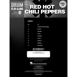 DRUM PLAY-ALONG VOL.31 - RED HOT CHILI PEPPERS