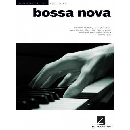 JAZZ PIANO SOLOS VOL.15 - BOSSA NOVA