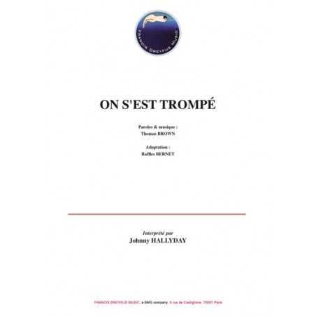 ON S'EST TROMPÉ