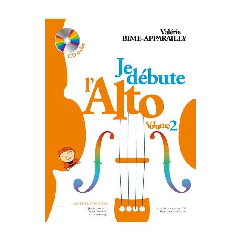 JE DÉBUTE L'ALTO VOL.2 (+CD)