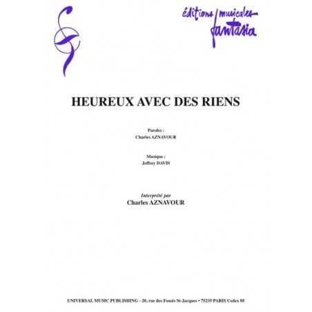 HEUREUX AVEC DES RIENS