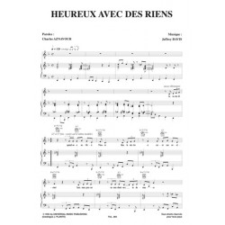 HEUREUX AVEC DES RIENS