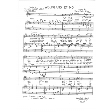 WOLFGANG ET MOI