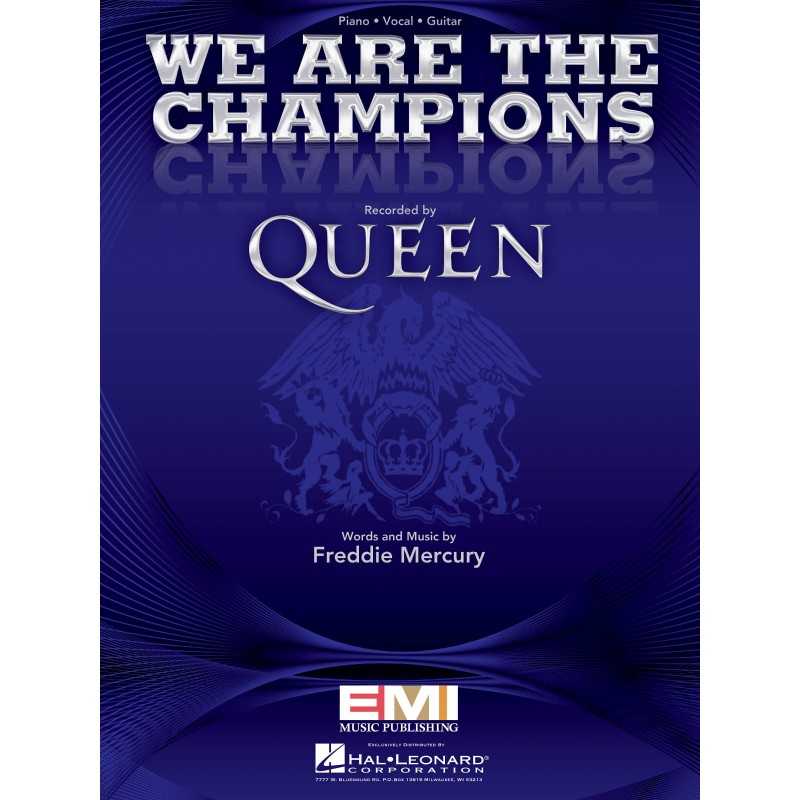 Partition WE ARE THE CHAMPIONS QUEEN