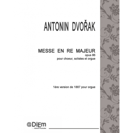 MESSE EN RÉ MAJEUR OPUS 86 (PIANO-CHANT)