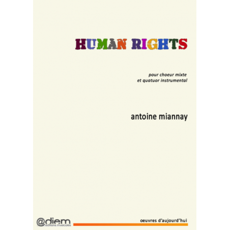 HUMAN RIGHTS (PIANO-CHANT)