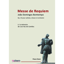 Partition MESSE DE REQUIEM OPUS 23 Joao Domingos BOMTEMPO
