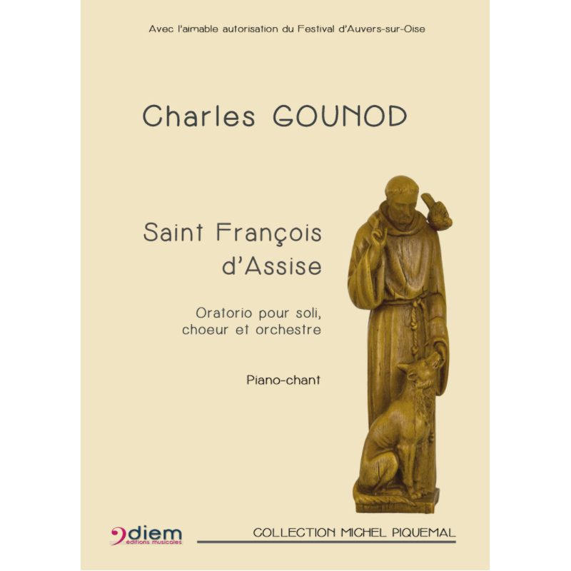 Sheet music SAINT FRANÇOIS D'ASSISE Charles GOUNOD