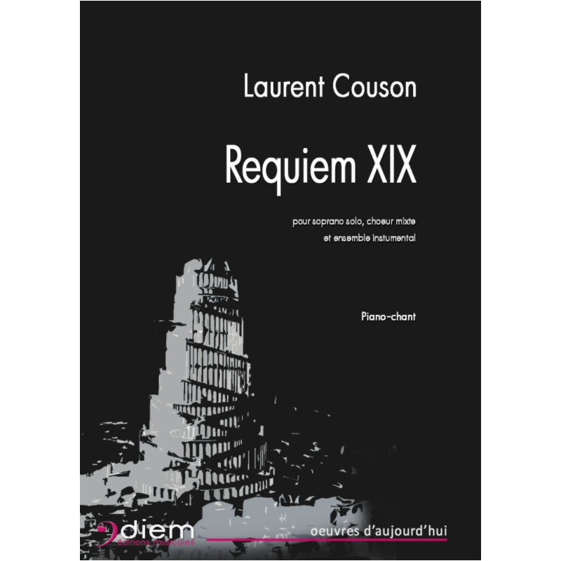 Sheet music REQUIEM XIX Laurent COUSON