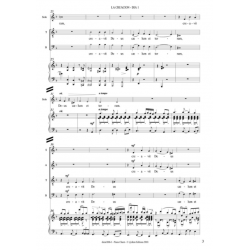 Sheet music LA CREACION Martin PALMERI