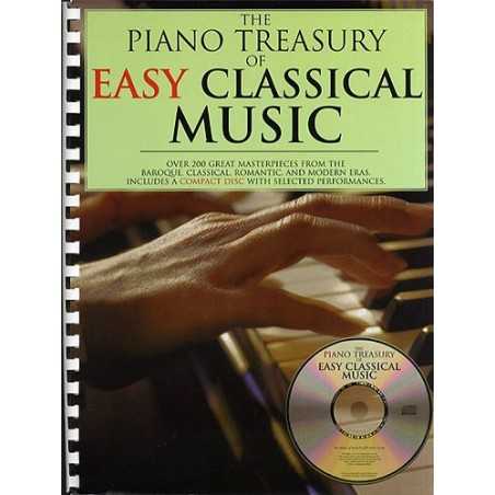 THE PIANO TREASURY OF EASY CLASSICAL MUSIC (+CD)