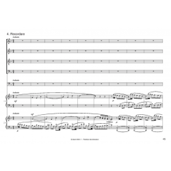 Sheet music CINQ PSAUMES EN SIX MOUVEMENTS (CONDUCTEUR) Raymond ALESSANDRINI