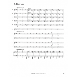 Sheet music REQUIEM XIX (CONDUCTEUR) Laurent COUSON